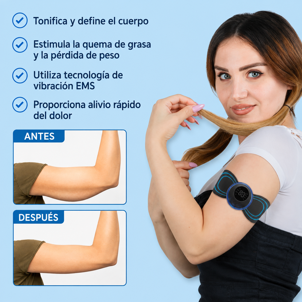 ZenPulse - Masajeador EMS Inteligente