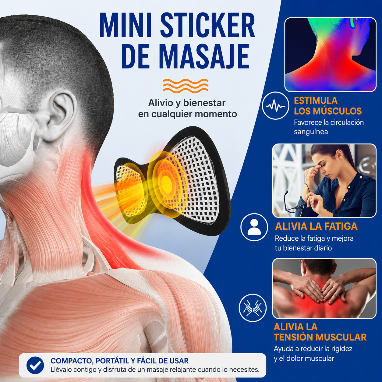 ZenPulse - Masajeador EMS Inteligente