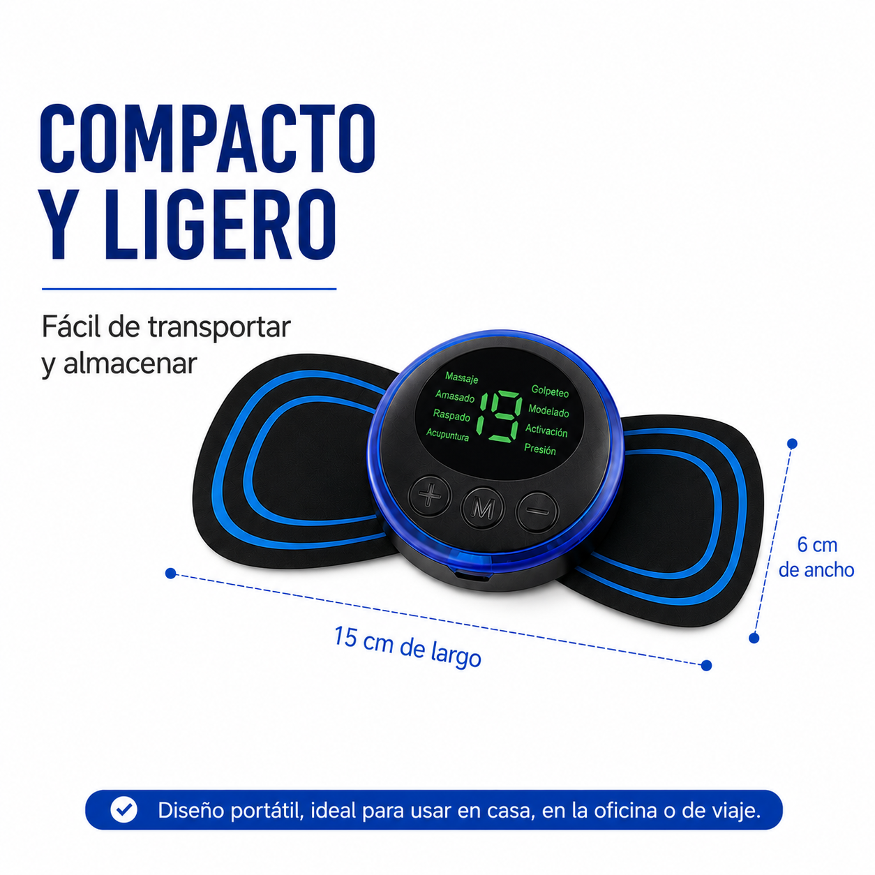 ZenPulse - Masajeador EMS Inteligente